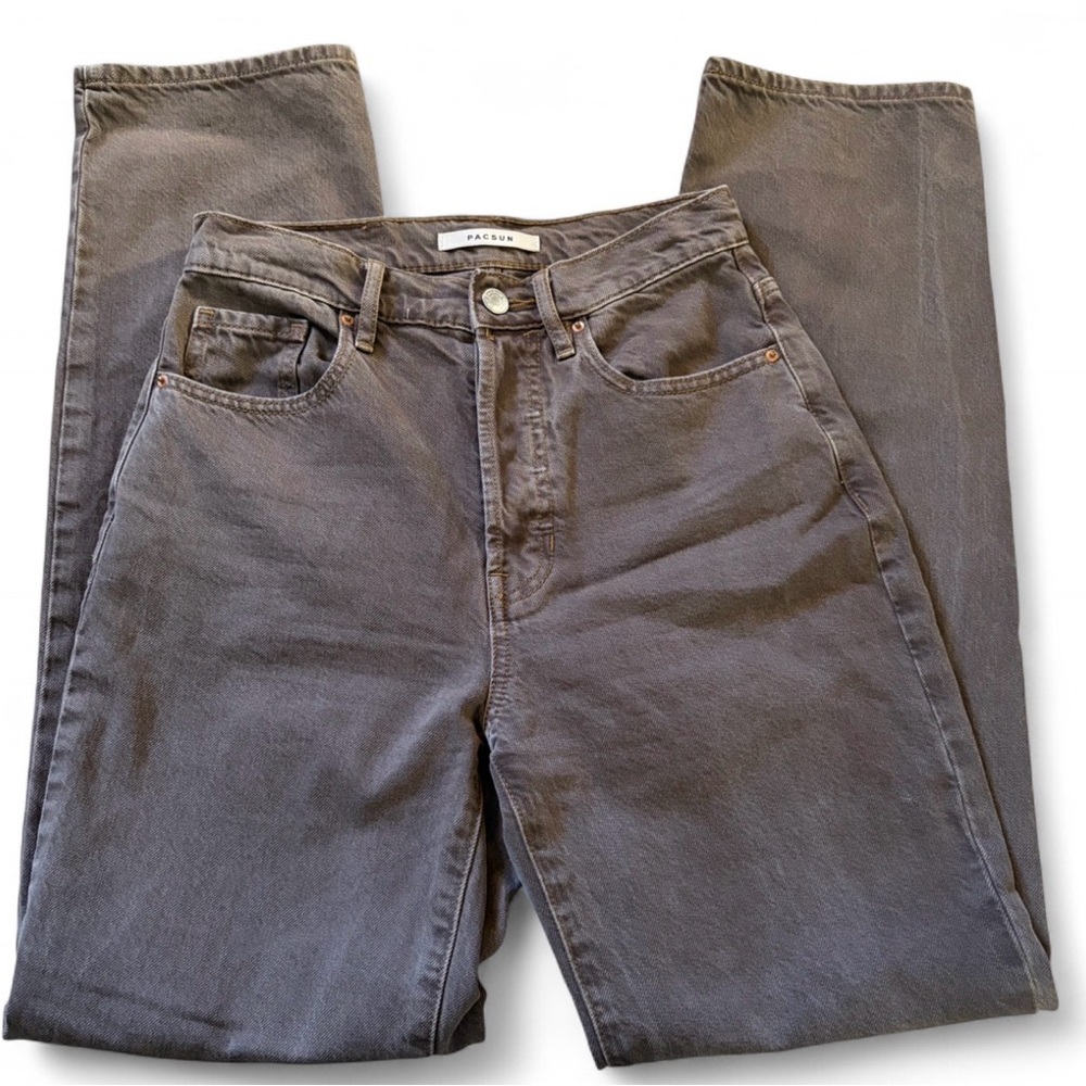 PacSun Women's brown Straight Leg Jeans